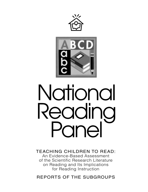 Report of the National Reading Panel “Teaching Children to Read” RMC